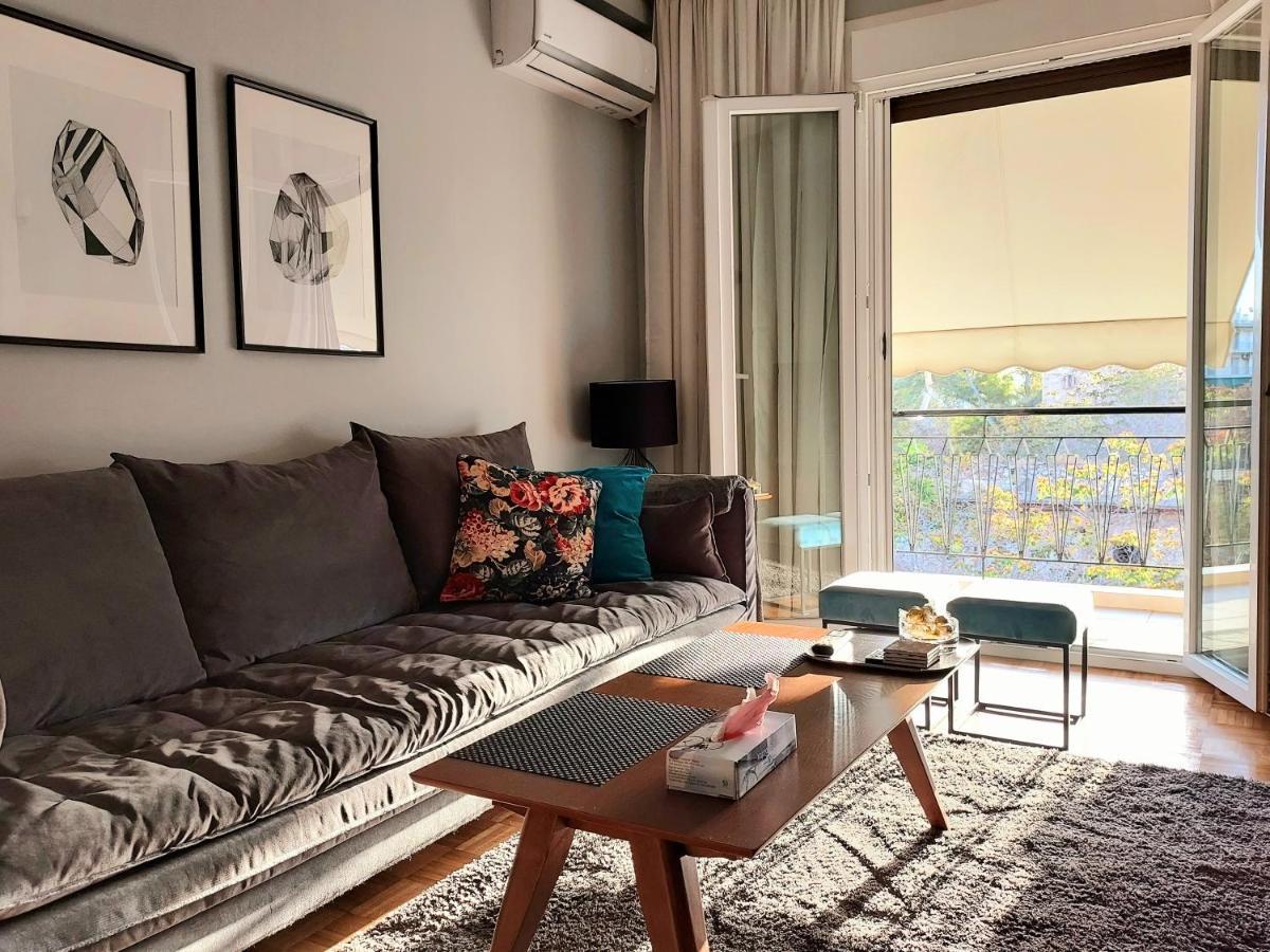 Fully Equiped Design Apartment With Excellent View/ Easy Parking Athen Eksteriør bilde